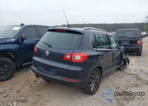 2011 Volkswagen Tiguan Se from USA, damaged, VIN WVGAV7AX7BW527670